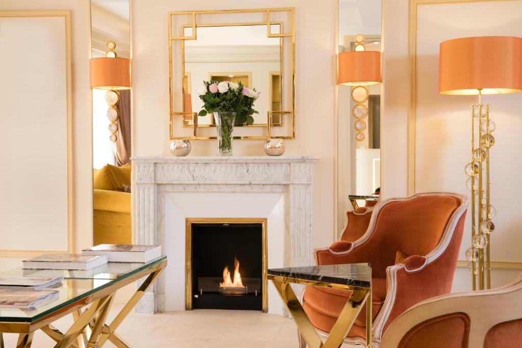 Hotel De Suede Saint Germain - Resim 10