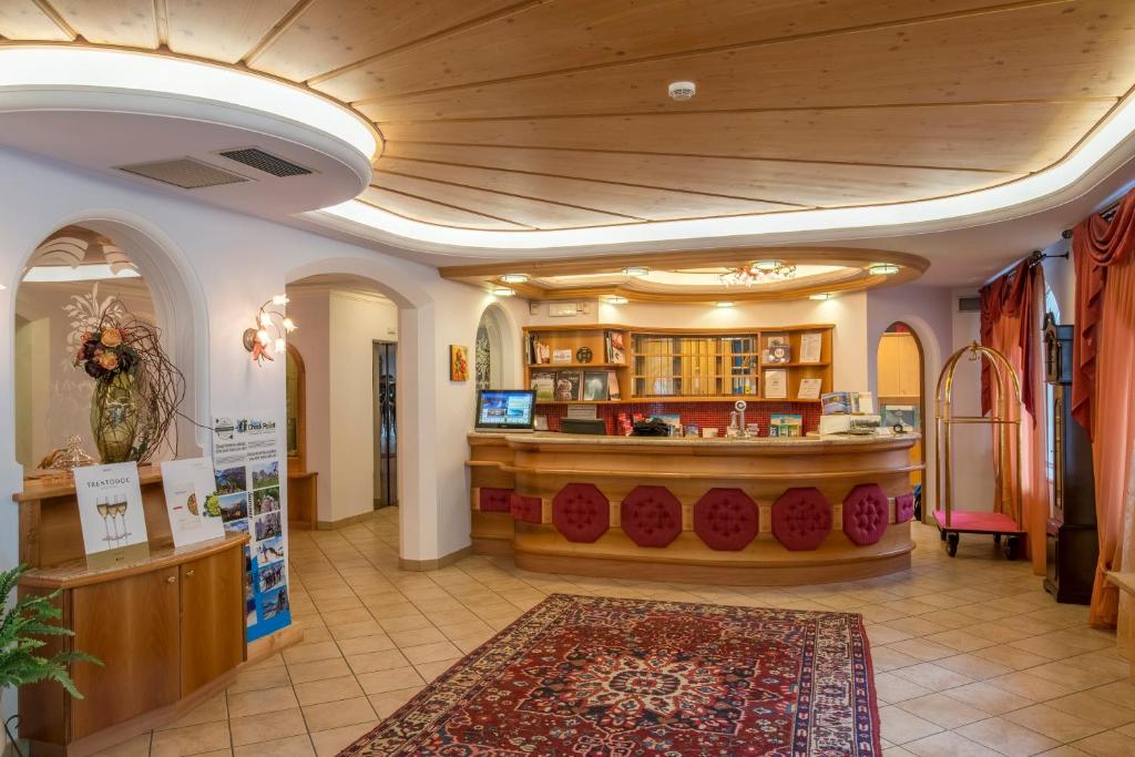 Vstupní hala nebo recepce v ubytování Albergo Alla Rosa