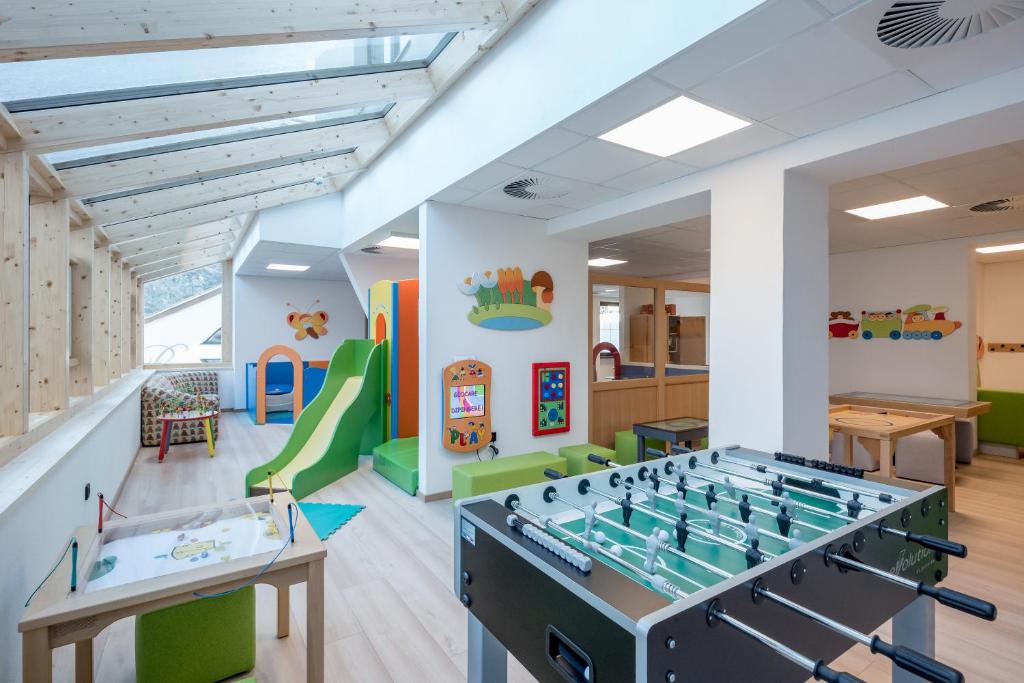 Herní místnost v ubytování Hotel Alpina deluxe
