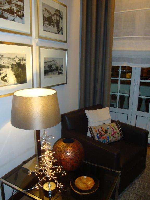 Posezení v ubytování TURIM Aveiro Palace Hotel