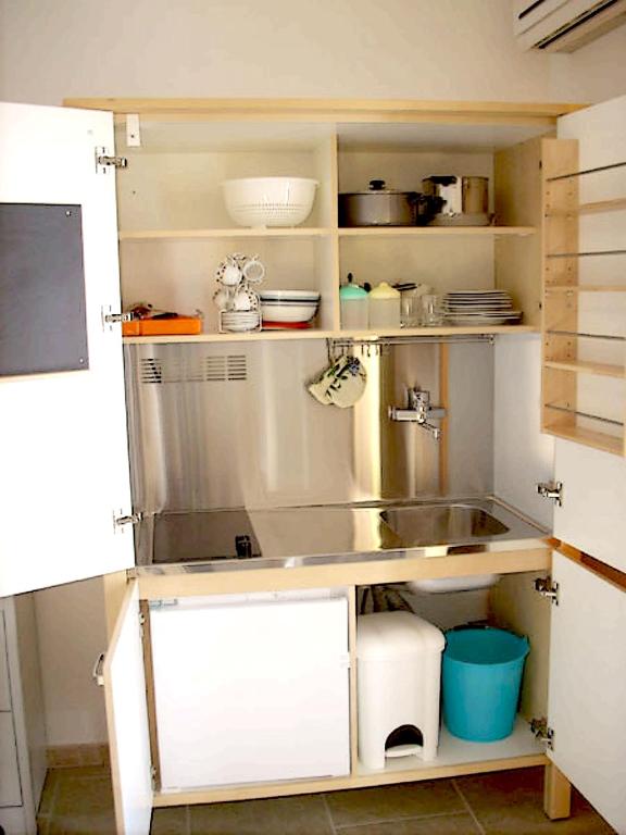 Kuchyň nebo kuchyňský kout v ubytování Agriturismoteo