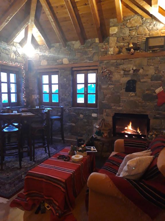 Posezení v ubytování Guest House "Aspasia"
