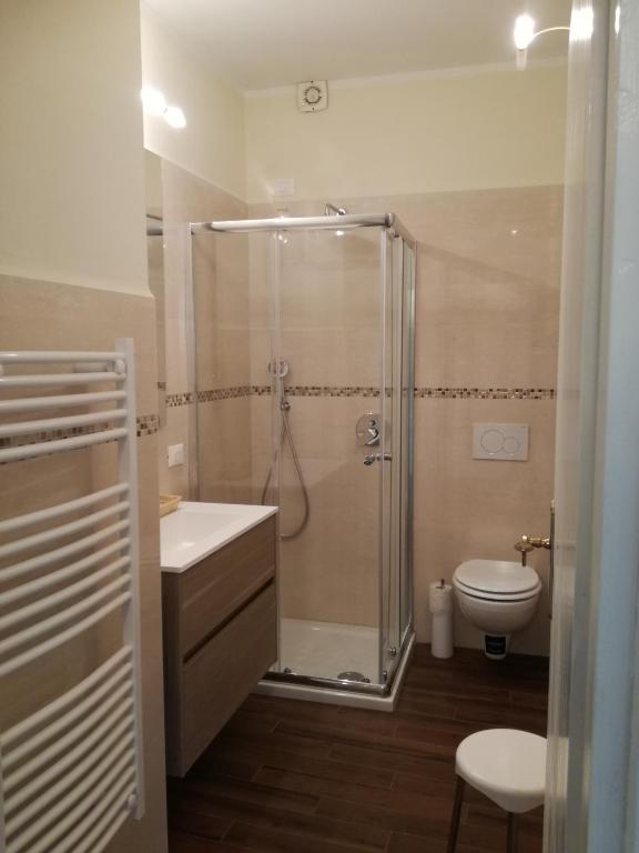 Kúpeľňa v ubytovaní Aktiv Hotel Eden