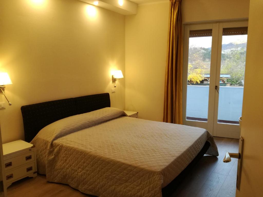 Posteľ alebo postele v izbe v ubytovaní Aktiv Hotel Eden