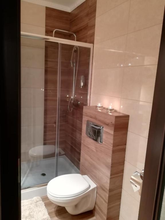 Kúpeľňa v ubytovaní Apartament wSPAniały.