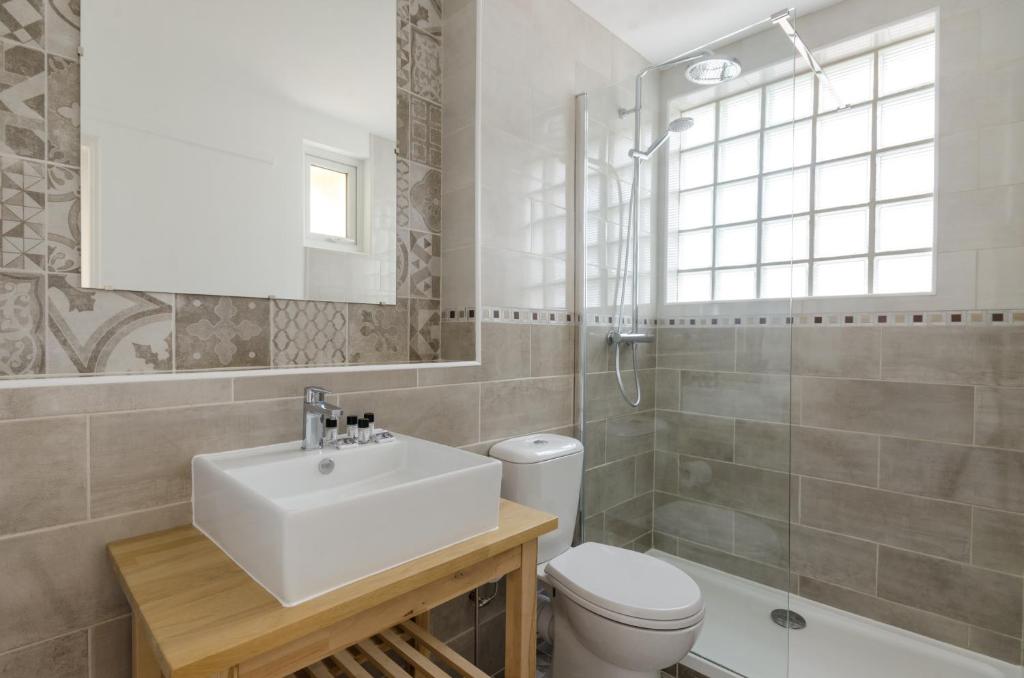 Koupelna v ubytování Cap Nègre Hôtel