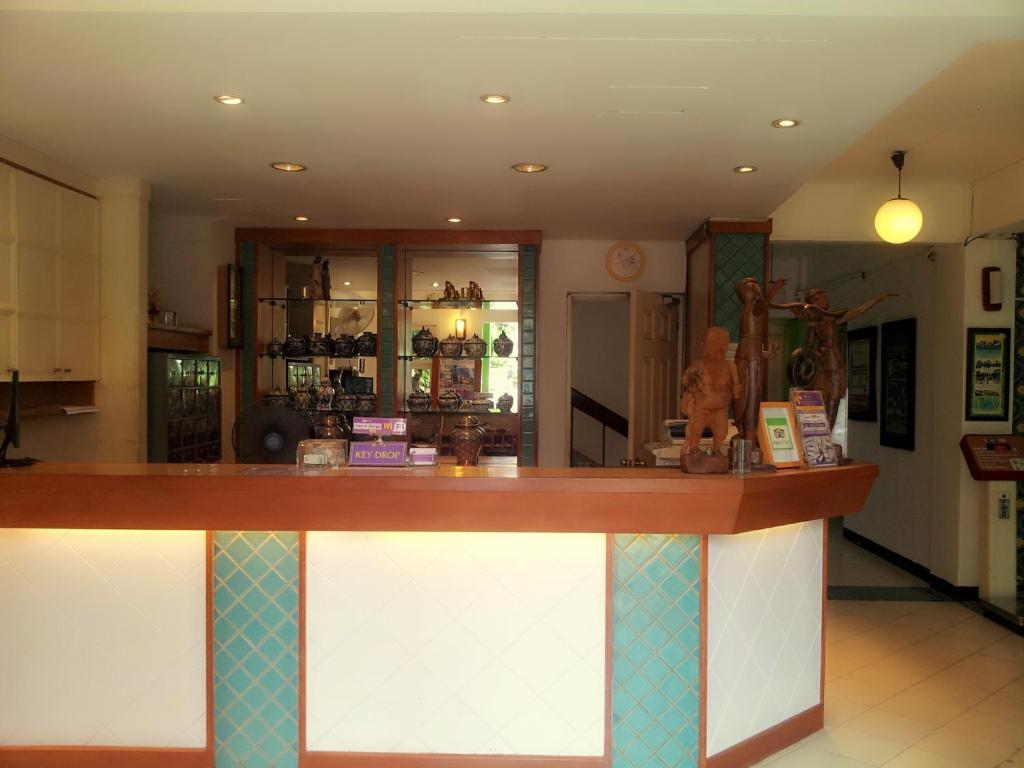 Vstupní hala nebo recepce v ubytování Sawasdee Sukhumvit Inn