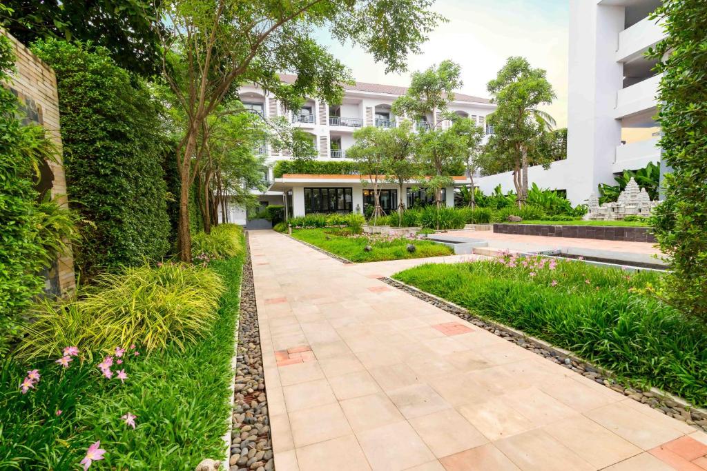 Zahrada ubytování Damrei Residence & Spa