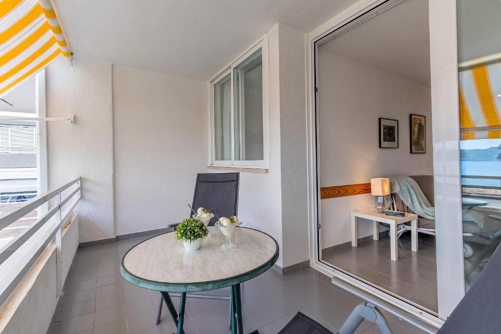 Balkón nebo terasa v ubytování Apartment Sirella 3