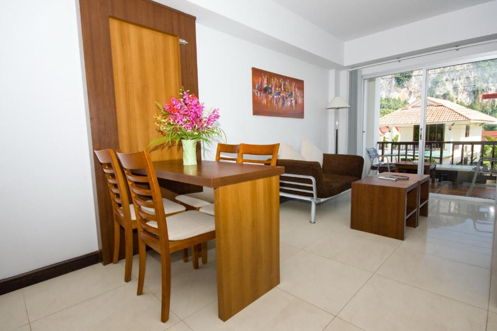 Posezení v ubytování Krabi Apartment-SHA Extra Plus