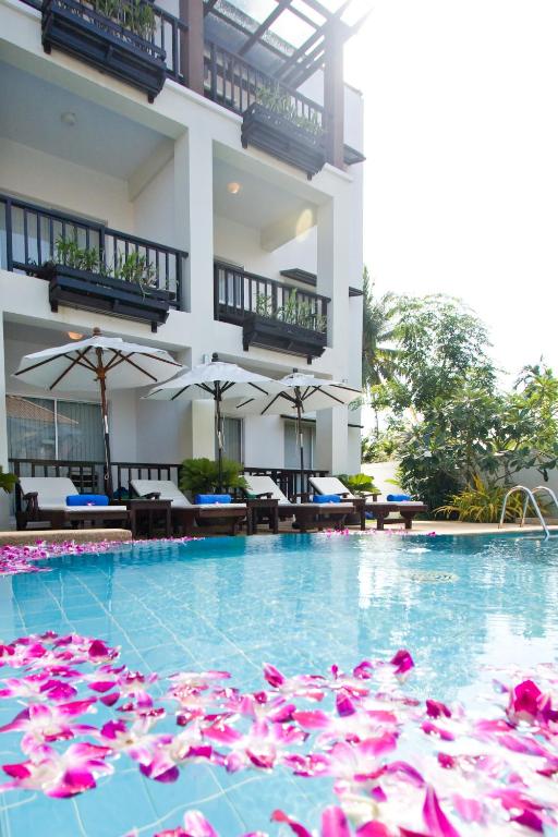Bazén v ubytování Krabi Apartment-SHA Extra Plus nebo v jeho okolí