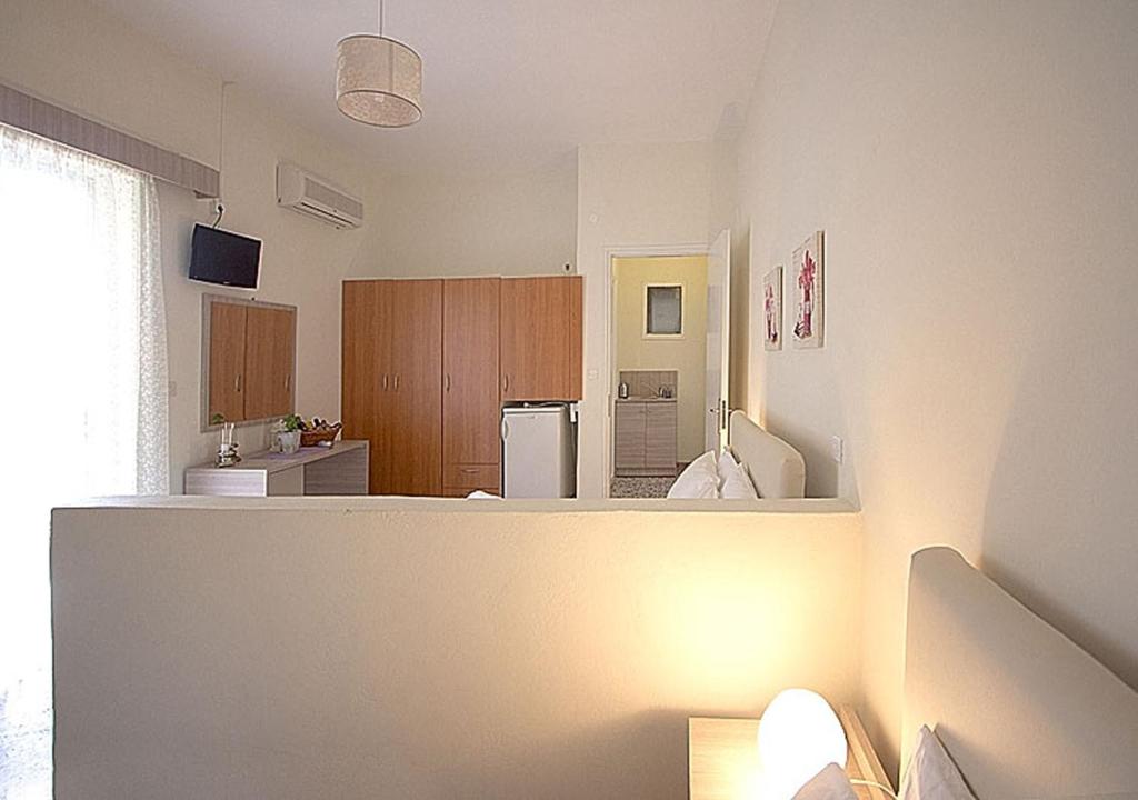 TV a/nebo společenská místnost v ubytování Galazia Nera Apartments
