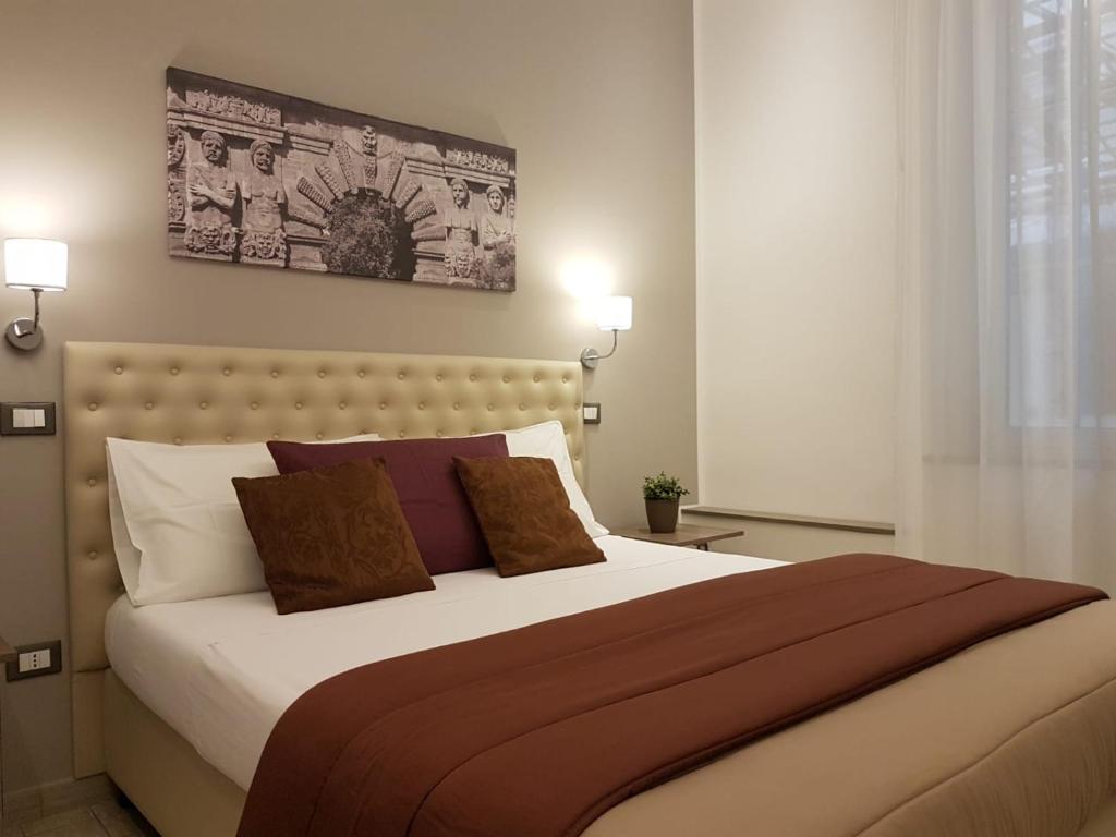 Posteľ alebo postele v izbe v ubytovaní Casantò guest home