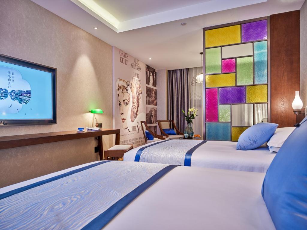 SSAW Boutique Hotel Nanjing Grand Theatre - Chambre Jumelle De Luxe