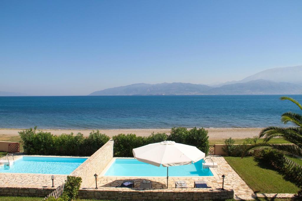 Beach Front Villa with Private Pool V