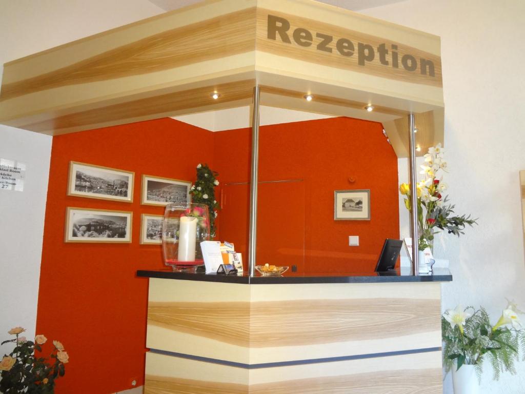 Vstupní hala nebo recepce v ubytování Hotel Rose Heidelberg inklusive Frühstück & Saunanutzung