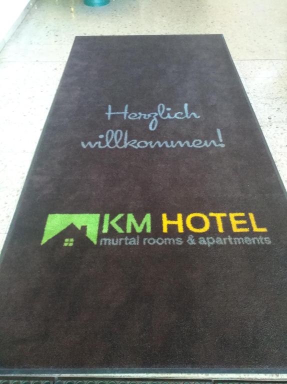 Certifikát, hodnocení, plakát nebo jiný dokument vystavený v ubytování KM Hotel Murtal