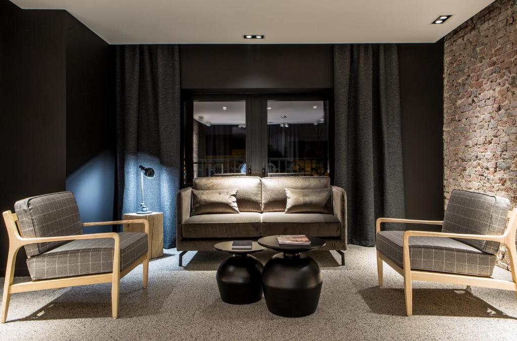 Posezení v ubytování Hôtel Louvre-Lens - Esprit de France