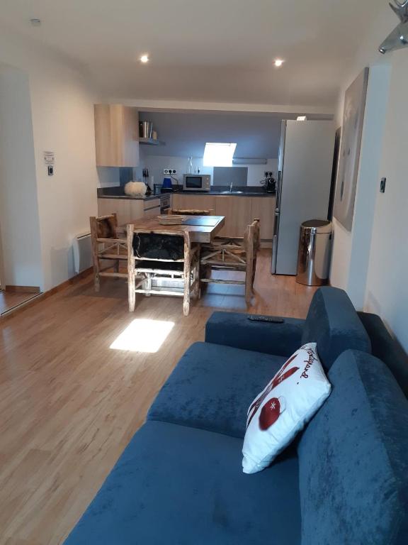 Kuchyň nebo kuchyňský kout v ubytování Le Grizzly Luxe Location