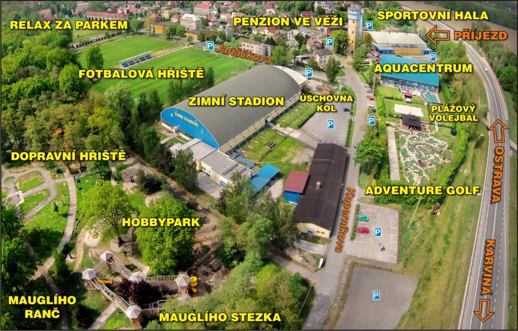 Zdjęcie z galerii obiektu Penzion ve věži w mieście Bohumín