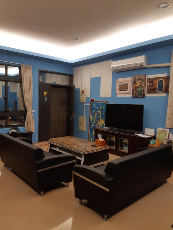 TV a/nebo společenská místnost v ubytování Passion