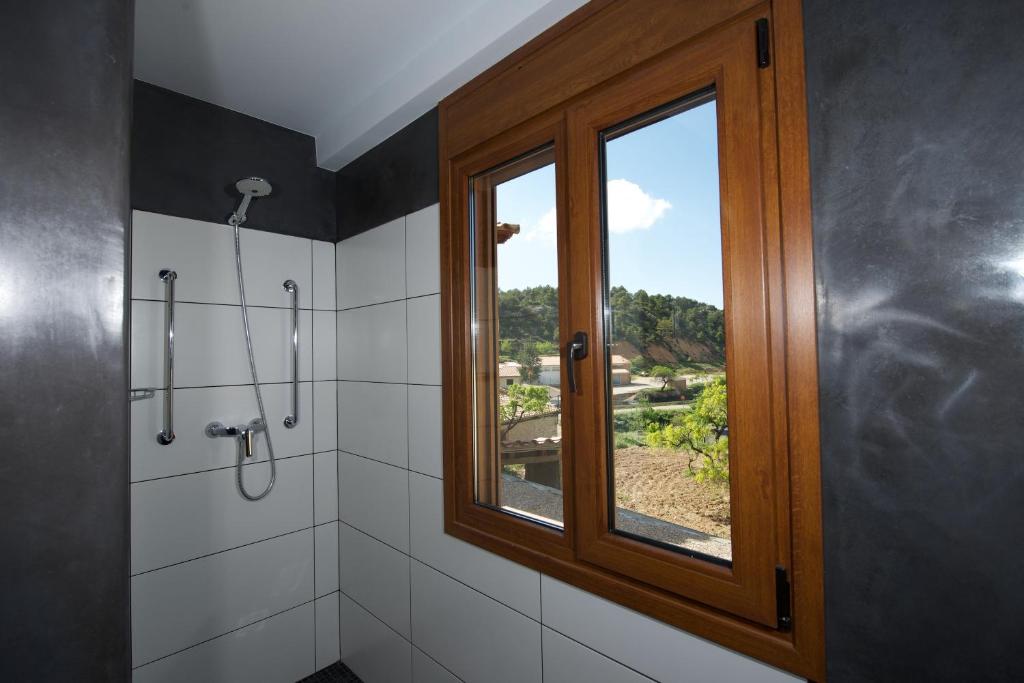 Koupelna v ubytování Hotel Posada Guadalupe