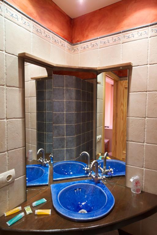 Koupelna v ubytování Hotel Posada Guadalupe