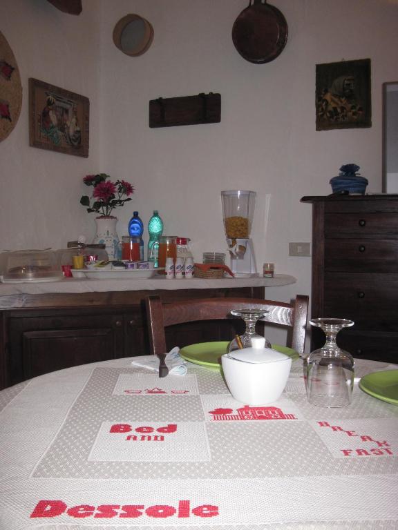 Bed & Breakfast Dessole italokat is kínál