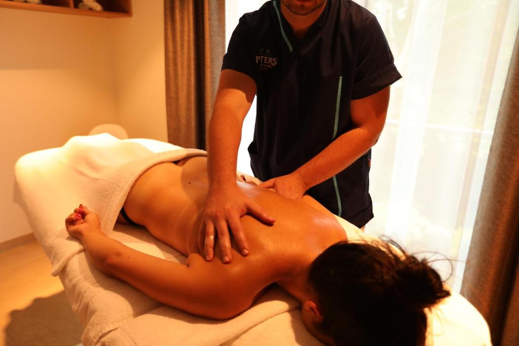 Lázně a/nebo wellness v ubytování PETERS Hotel & Spa