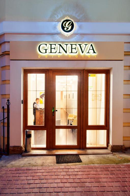 Certifikát, hodnocení, plakát nebo jiný dokument vystavený v ubytování Geneva Park Hotel