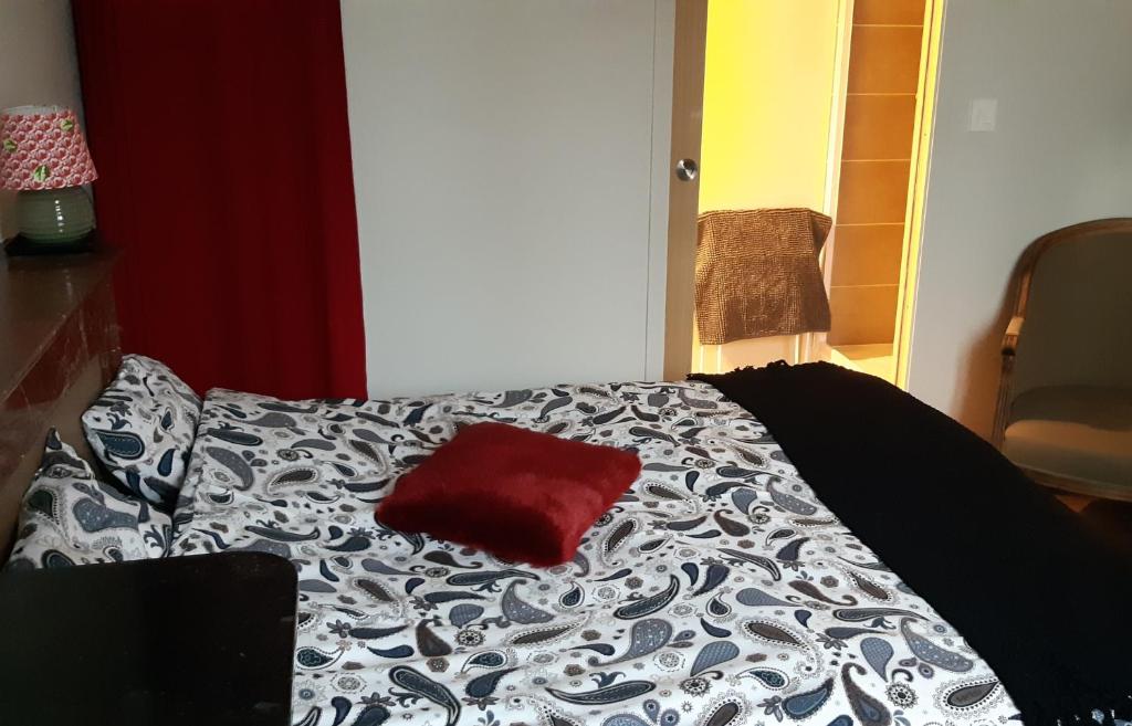 Postel nebo postele na pokoji v ubytování Maison Even