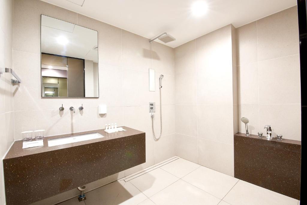 Koupelna v ubytování Hotel tt Seomyeon