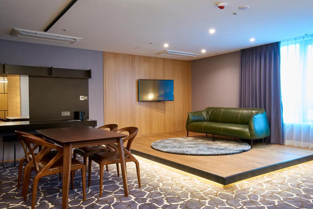 Posezení v ubytování Hotel tt Seomyeon