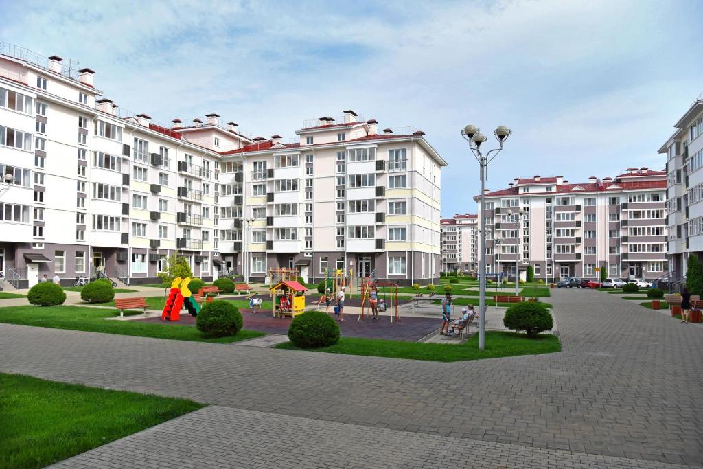 Herní místnost nebo prostor pro děti v ubytování Barkhatnye Sezony Sportivny Kvartal Resort