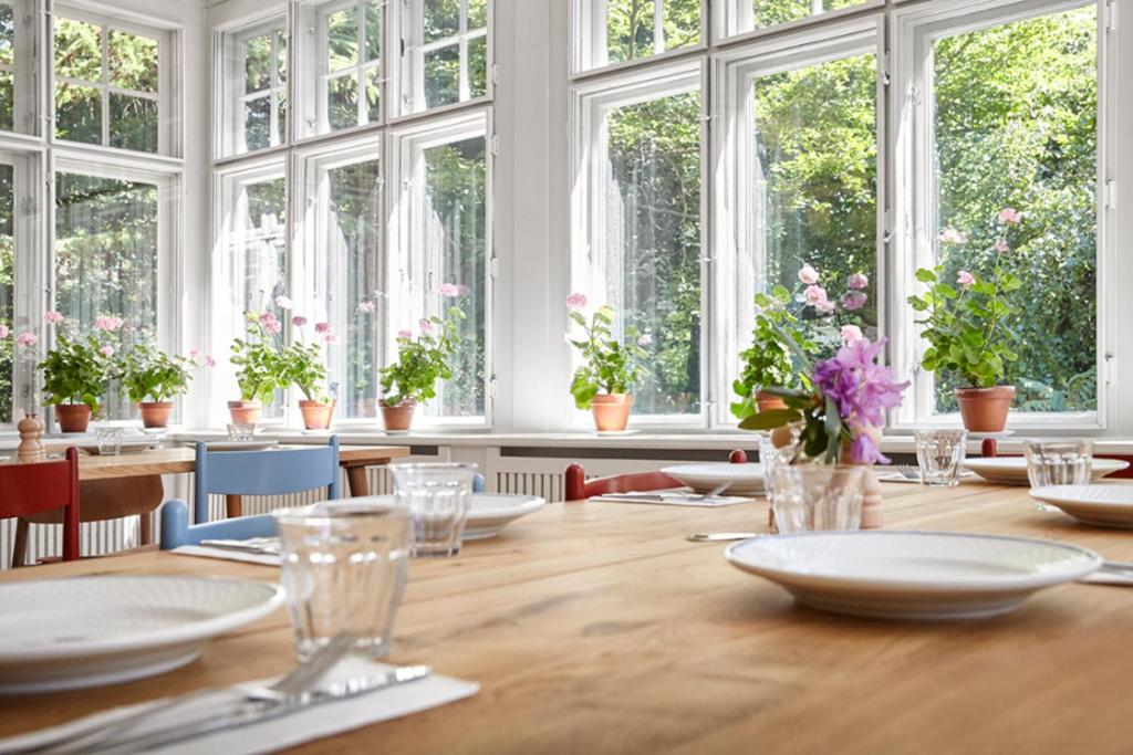 Restaurace v ubytování Hotel Hornbækhus