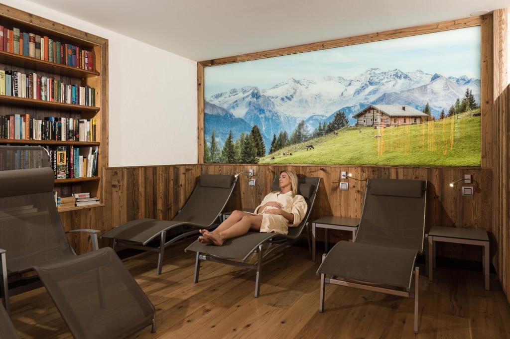 Posezení v ubytování Appartements Monuth