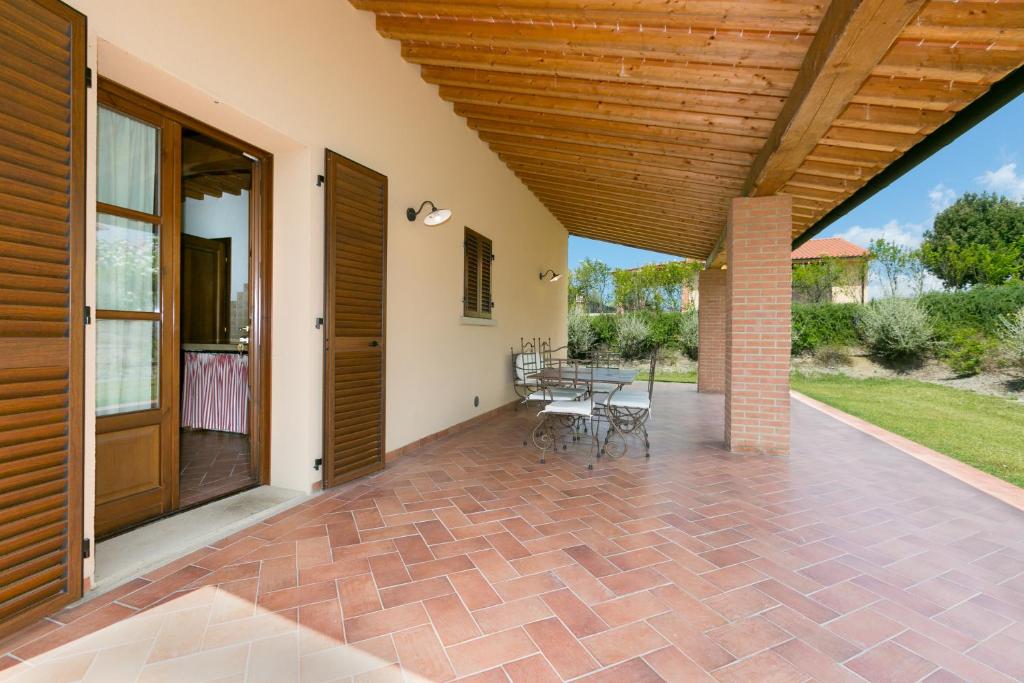 Balkón nebo terasa v ubytování Relais La Pieve Vecchia