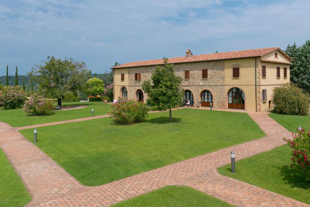 Zahrada ubytování Relais La Pieve Vecchia