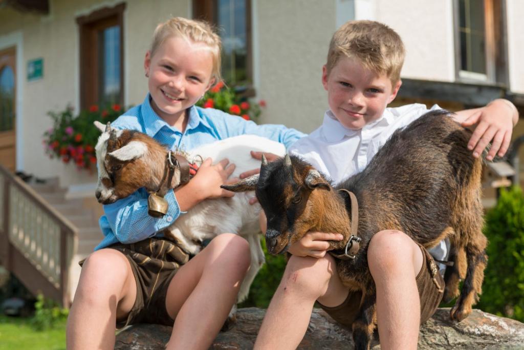 Domáce zviera alebo zvieratá hostí v ubytovaní Hartlhof Urlaub am Baby- und Kinderbauernhof