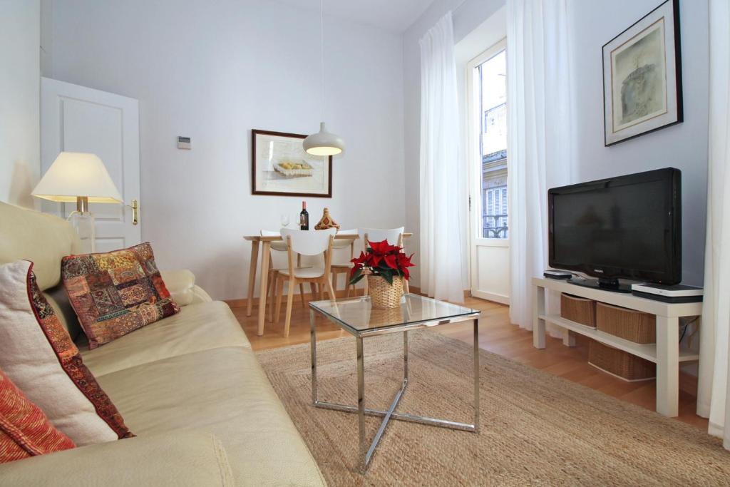 TV a/nebo společenská místnost v ubytování Del Parque Flats - Premium - Maestre