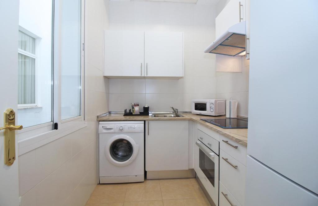 Kuchyň nebo kuchyňský kout v ubytování Del Parque Flats - Premium - Maestre