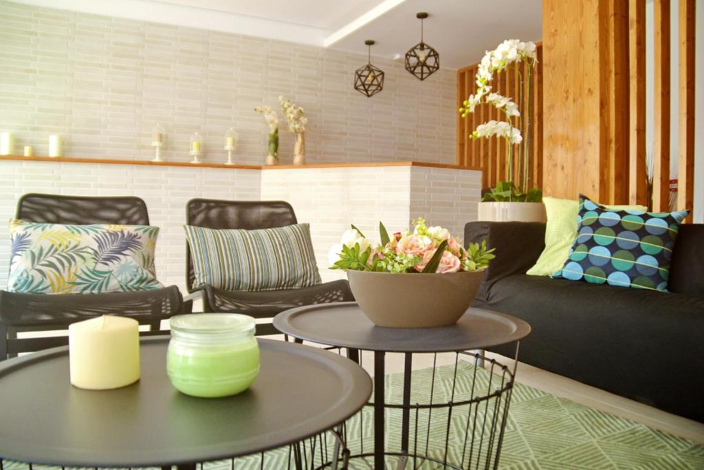 Posezení v ubytování Ouril Hotel Julia