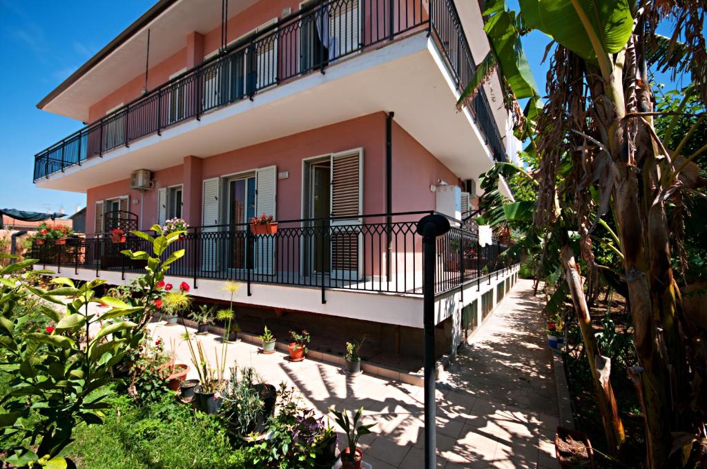 Budova, kde se bed and breakfast nachází