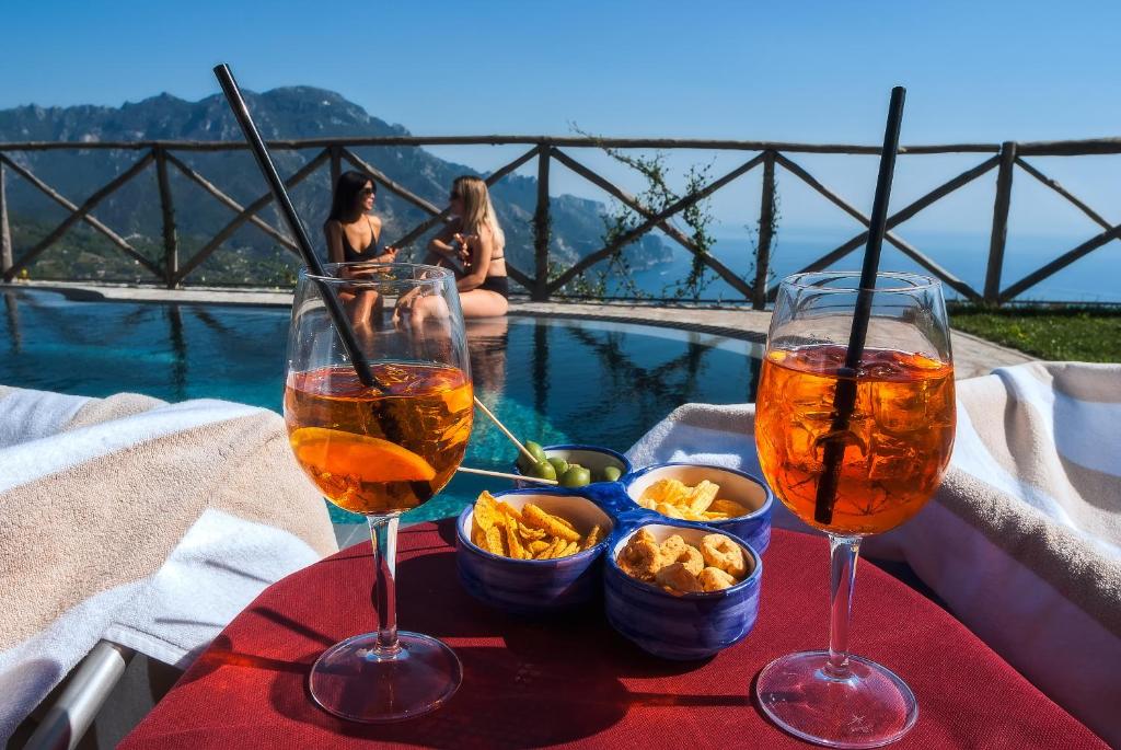 Nápoje v ubytování Garden Ravello