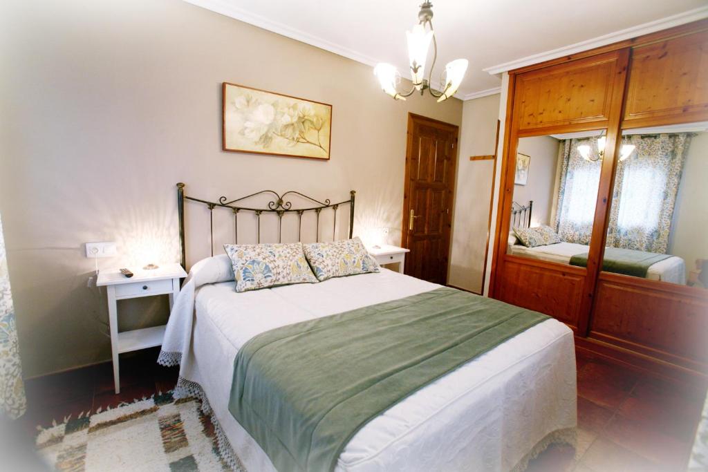 Postel nebo postele na pokoji v ubytování Vivienda Vacacional Supereda