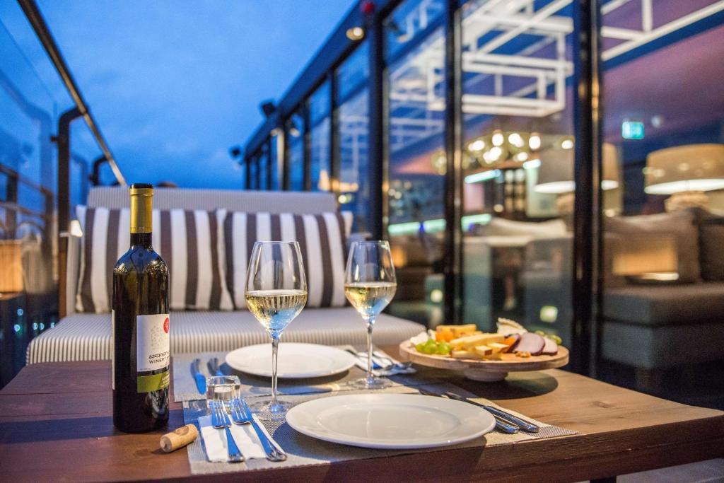 Nápoje v ubytování Best Western Kutaisi City Center