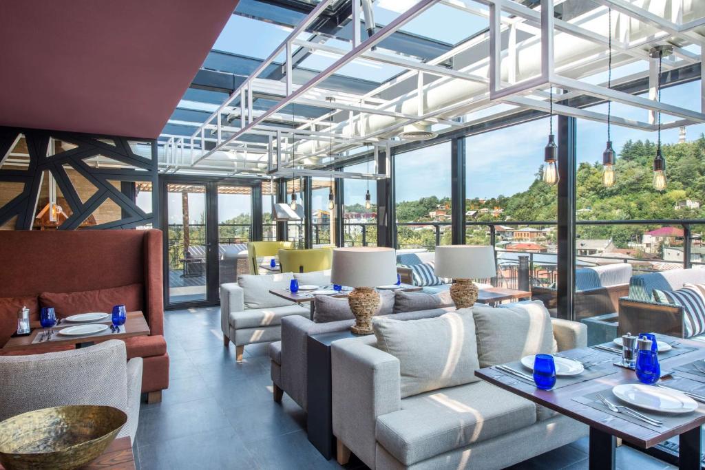Posezení v ubytování Best Western Kutaisi City Center