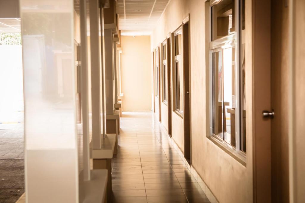 Koupelna v ubytování HM HOTEL