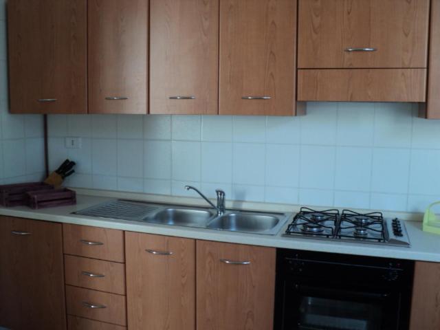 Kuchyň nebo kuchyňský kout v ubytování Casa Direttamente sul mare
