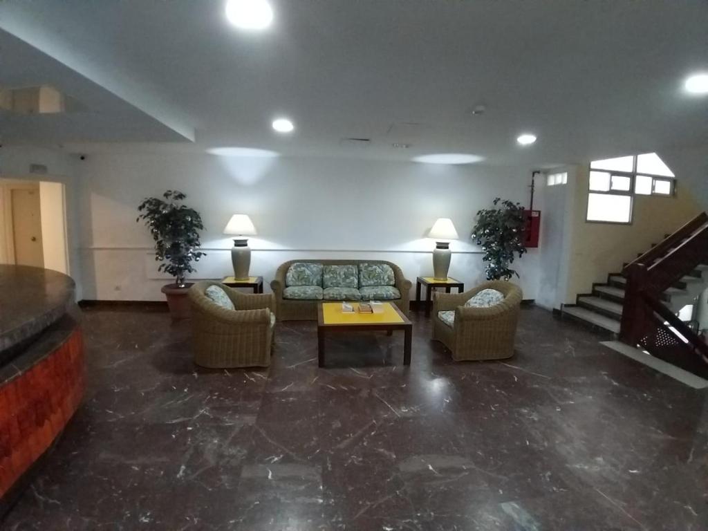 Posezení v ubytování suite canteras